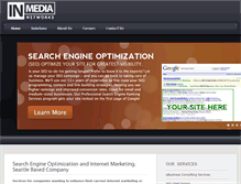 Tablet Screenshot of inmedianetworks.com